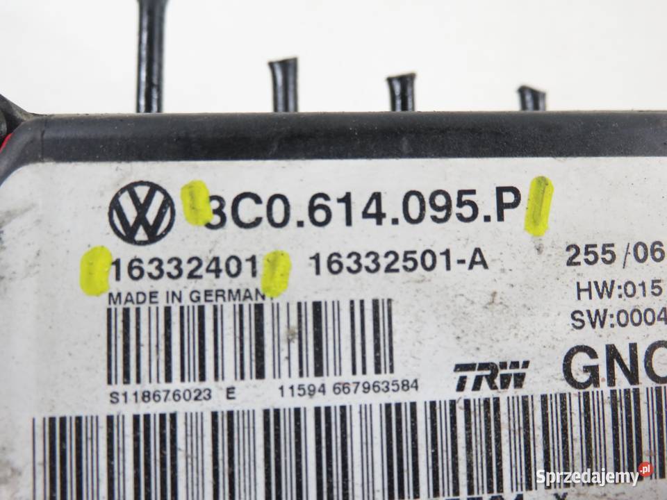 POMPA ABS VW PASSAT B6 3C5 16332401 3C0614095P
