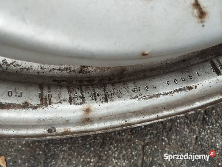 Felga Peugeot Citroen 14 4x108 55J ET24 651mm Kamieniec