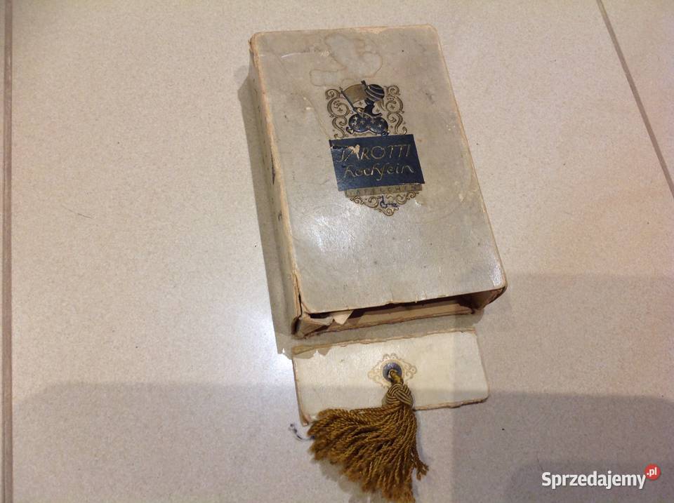 Zabytkowe Opakowanie Kartonik Pudełko SAROTTI Nowa Sól sprzedam