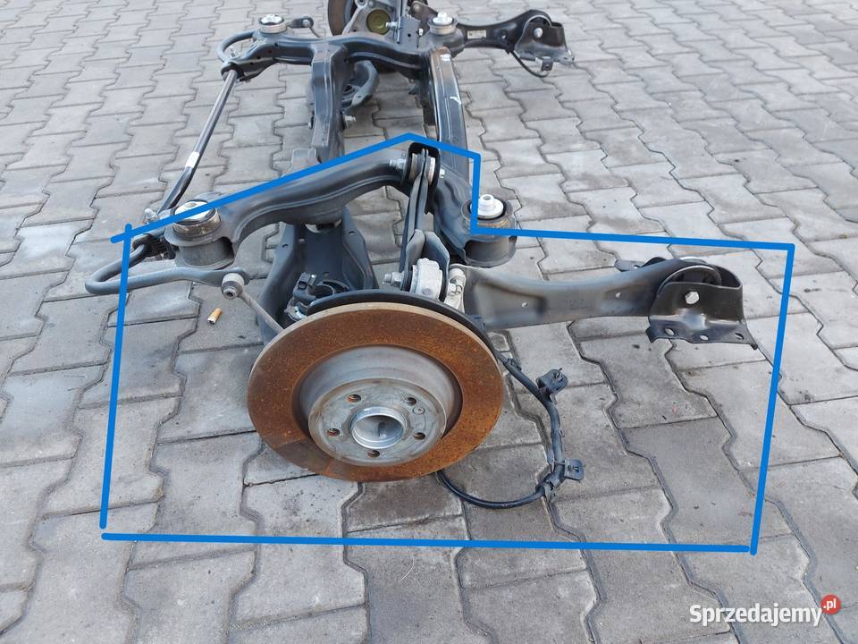 Mercedes EQA EQB GLA GLB 250 W243 ZAWIESZENIE