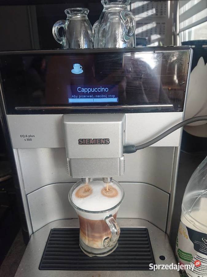Ekspres do kawy Siemens EQ6 plus s 600 śląskie Tychy sprzedam