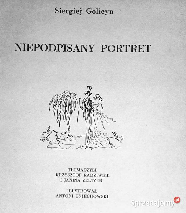 Niepodpisany portret Sergiej Golicyn lubelskie Chełm