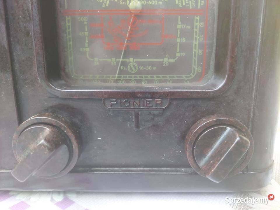 Radio pionier U2 ebonit remoncie sprawne Bielsko-Biała