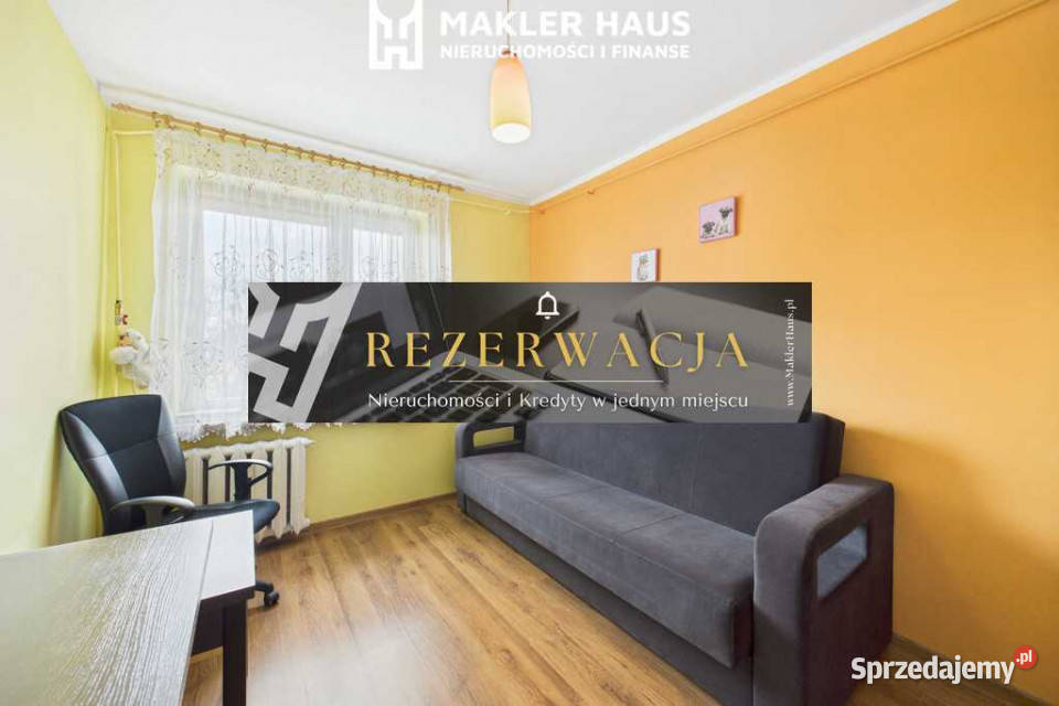 Mieszkanie 60 m z balkonem centrum miasta Liczba pokoi 3