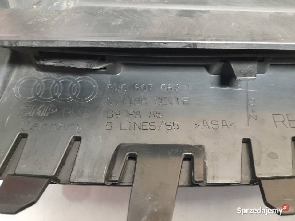 AUDI A5 S5 B9 LIFT S LINE KRATKA ZAŚLEPKA Goleniów