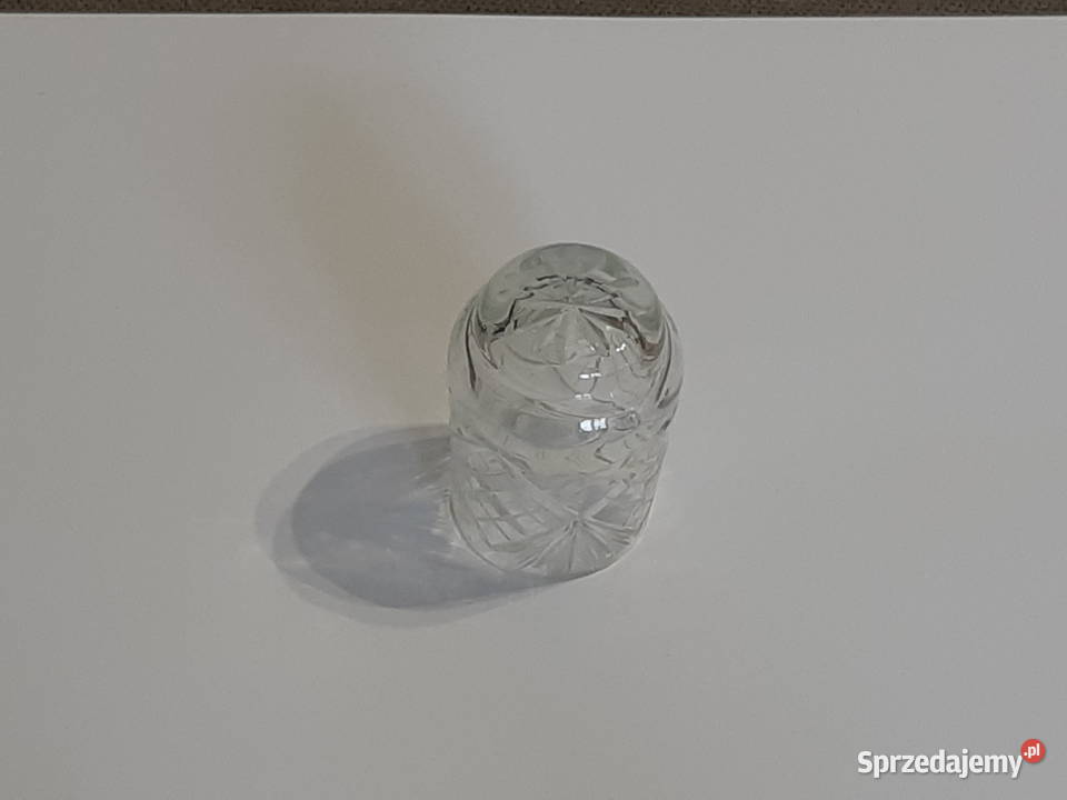 Kieliszki kryształowe PRL