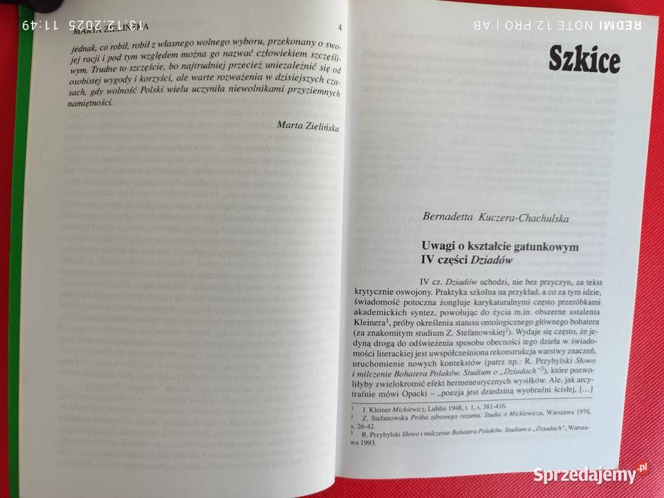 Teksty Drugie 5 53 1998 Mickiewicz i miękka Katowice