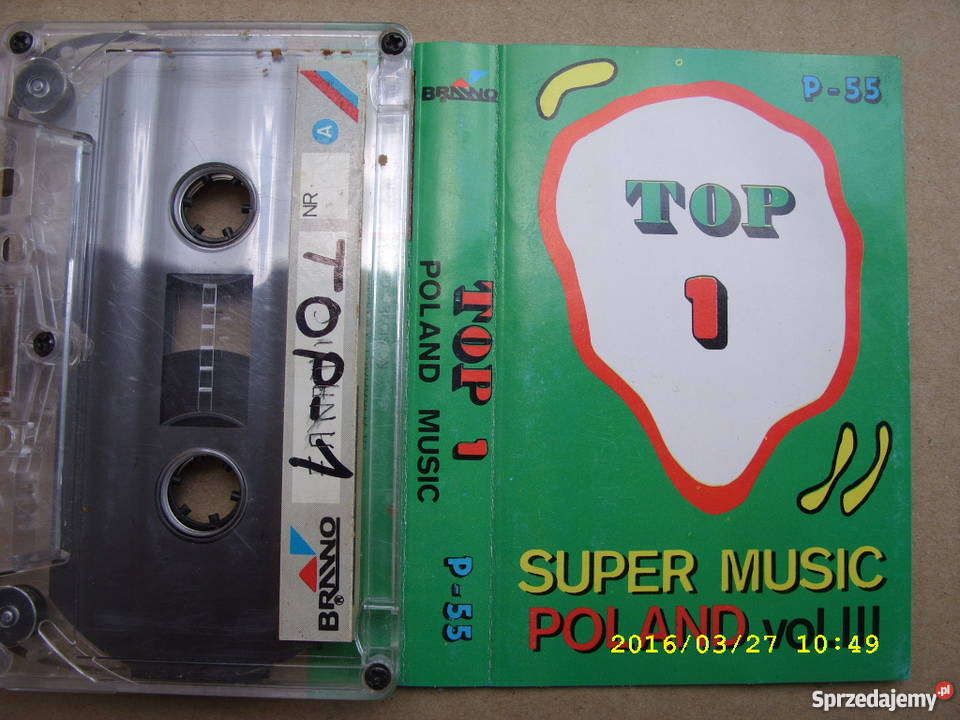 Disco polo kaseta TOP 1POLAND MUSIC VOL 3 Wołów sprzedam