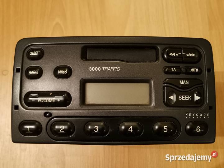 Radio FORD 3000 TRAFFIC 2 głośniki LR Myślenice sprzedam
