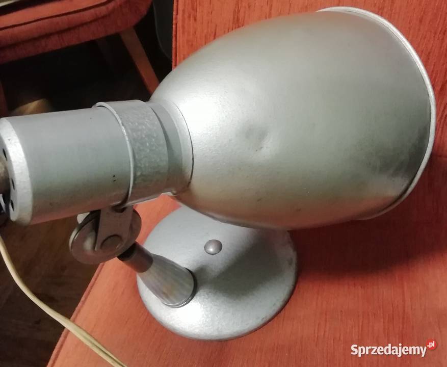 Kolekcjonerska lampa biurowa z PRLu małopolskie Kraków