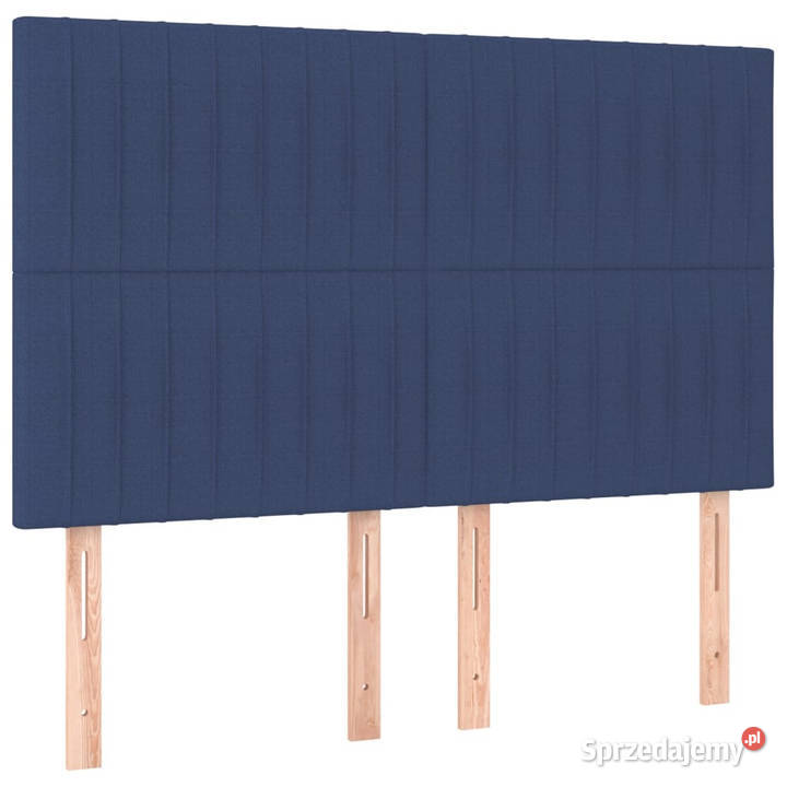 Zagłówek do łóżka z LED niebieski 144x5x118128 Warszawa