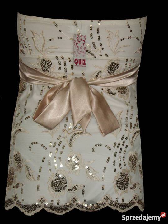 Elegancka koronkowa tunika cekiny Quiz 38 Słupca