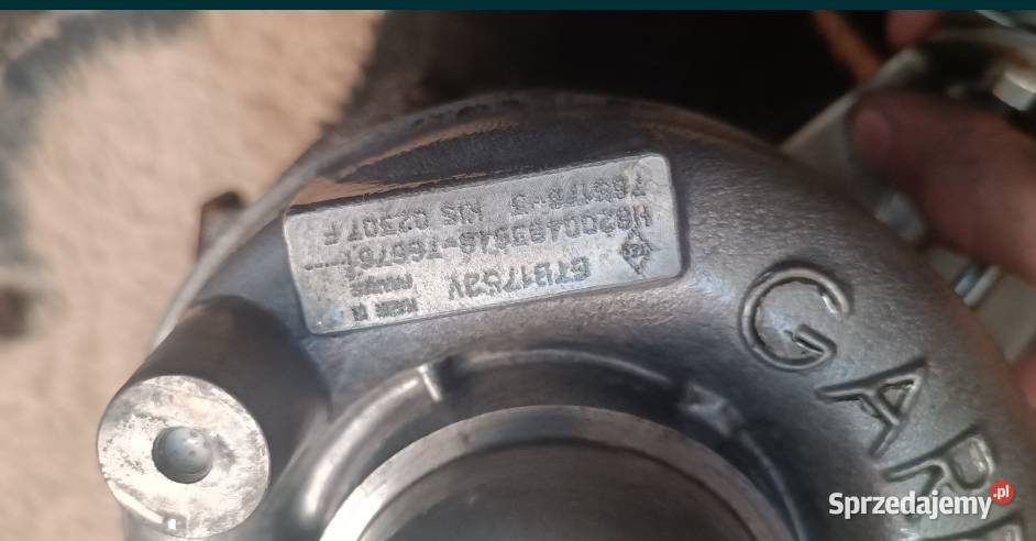Sprawna Turbina garett dCi Reno765176 775159 Turbosprężarki