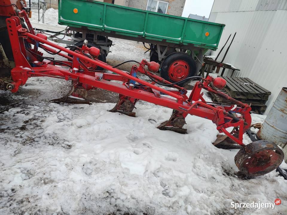 Pług 4 skibowy zagonowy Lubień Kujawski