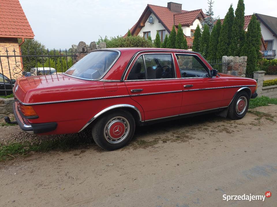 Mercedes 123 23 benzyna 1979r pomorskie Kartuzy
