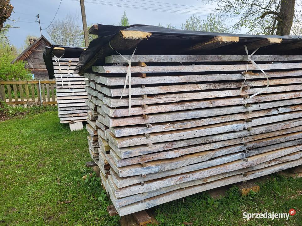 Tarcica deski fryzy dębowe gr 50 mm 7 letnie Białystok