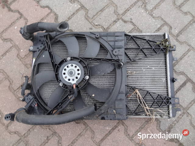 CHŁODNICA WODY KLIMATYZACJI WENTYLATOR 14 TDI