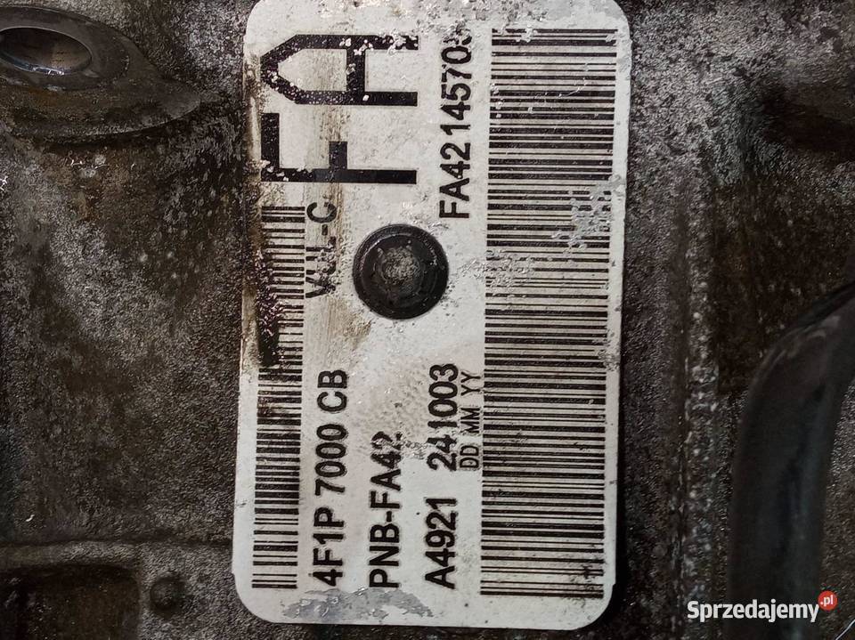 SKRZYNIA BIEGÓW AUTOMATYCZNA 4F1P7000CB 30 V6 osobowe Skrzynie biegów automatyczne