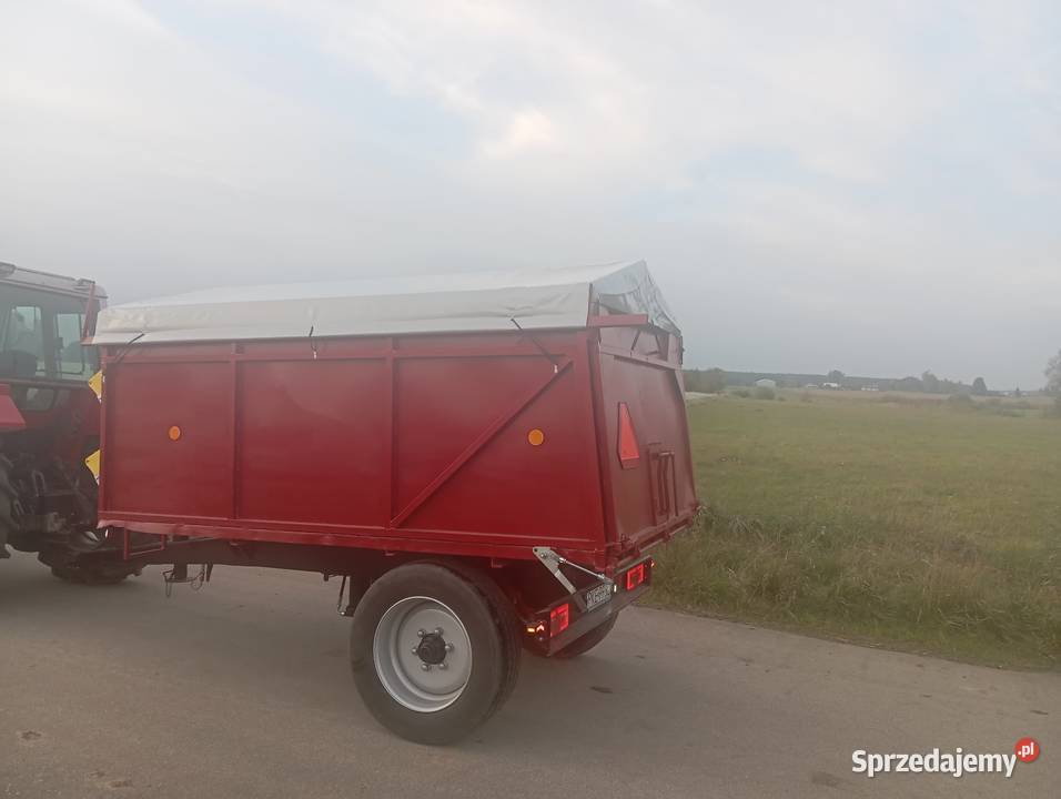 Przyczepa jednoosiowa nieuszkodzony Ostrzeszów