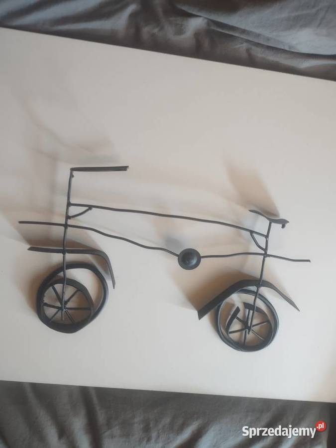 Rowerki ręcznie wykonane z metalu na płycie Radom sprzedam