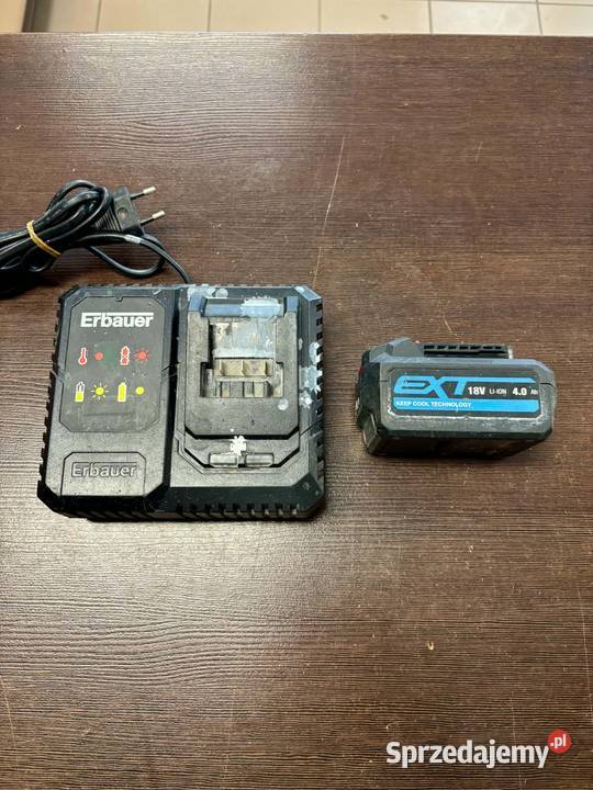 Akumulator Erbauer 18 V 40 Ah EBAT18Li4 Elbląg sprzedam