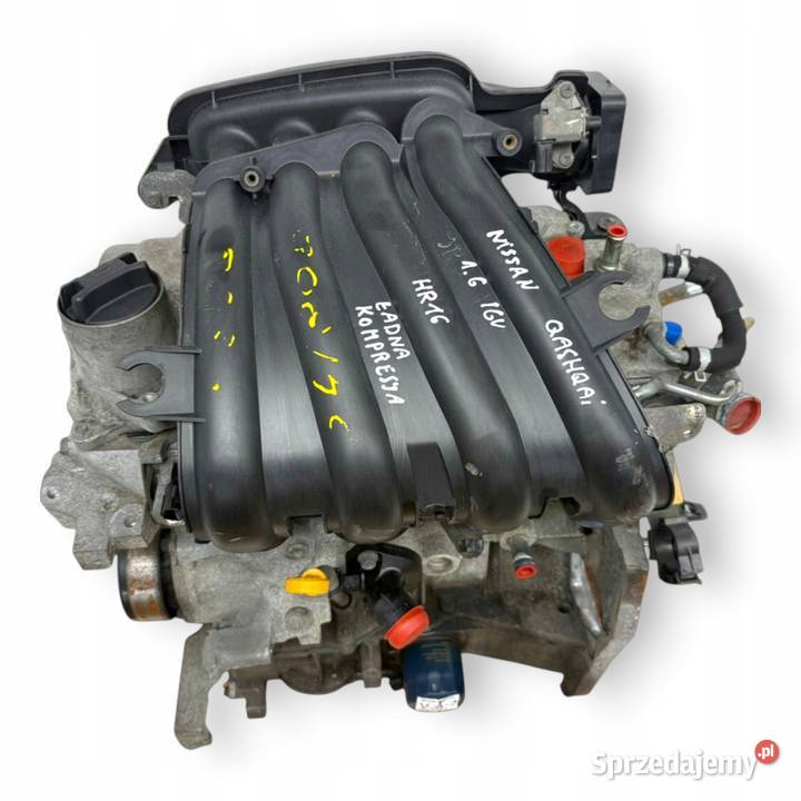 SILNIK PRAWDZIWY Nissan Qashqai 16 16V wersja na Chełm