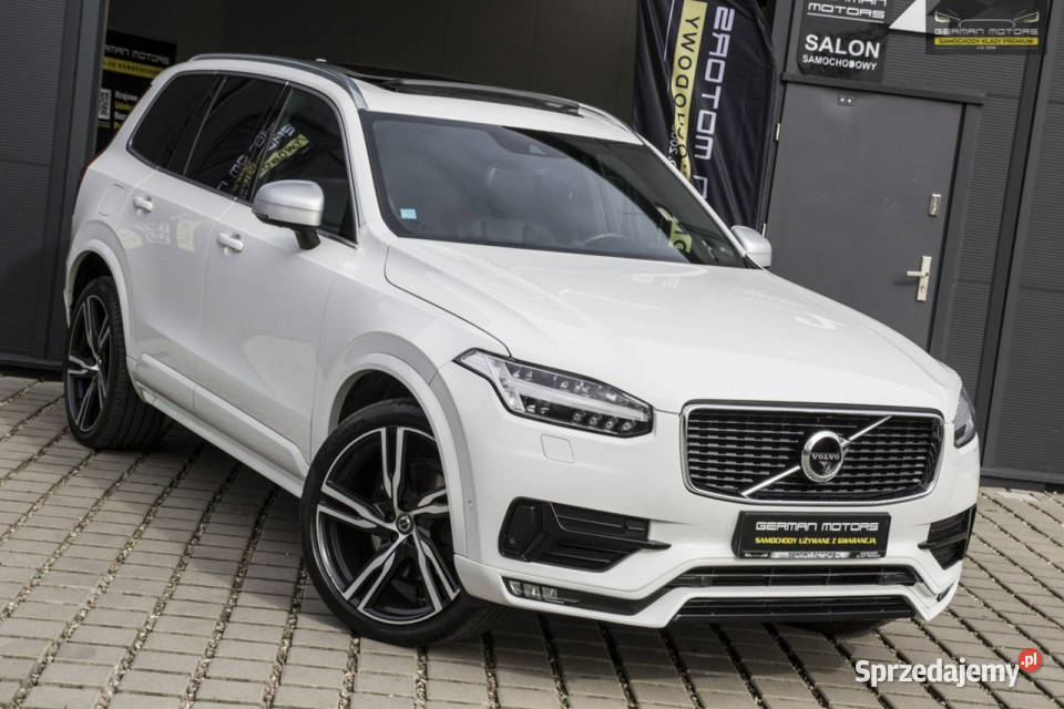 Volvo XC 90 R design 7os Head Up Panorama Ledy czujnik deszczu Volvo Dębogórze