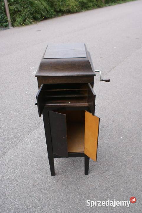 Gramofon z meblem Cremona Rex początek lat 1900 Pozostałe Szczecin sprzedam