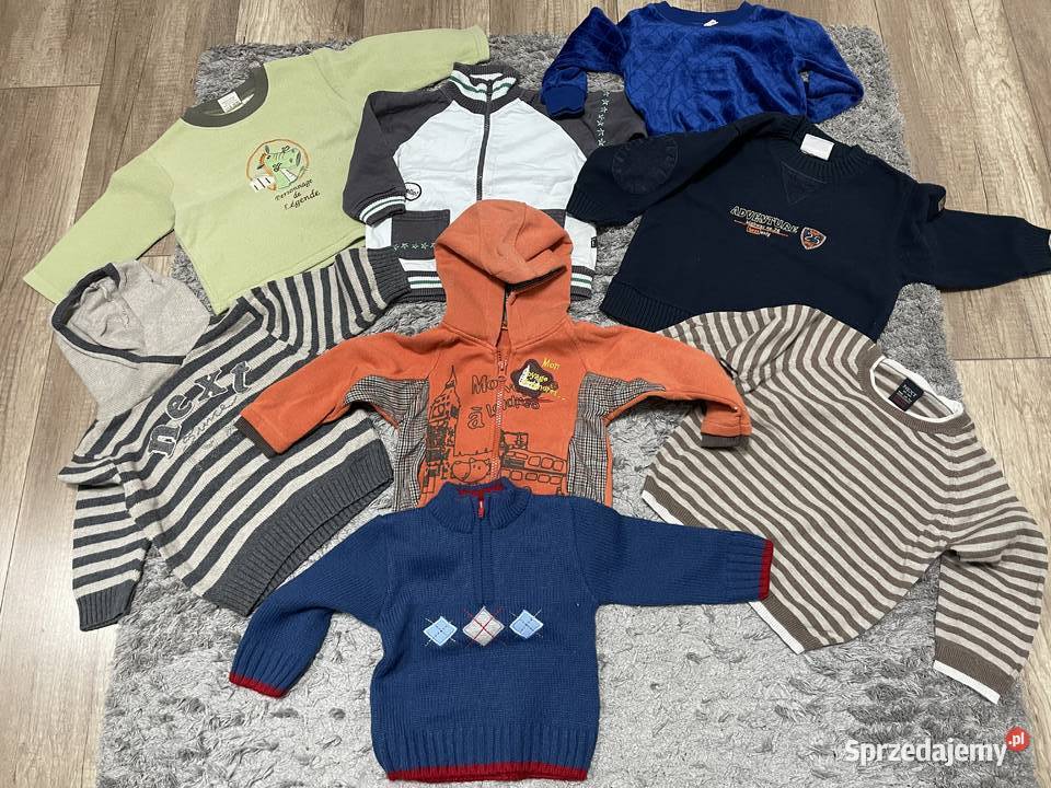 Zestaw ubrań chłopca 52 sztuki 6080 Chełm