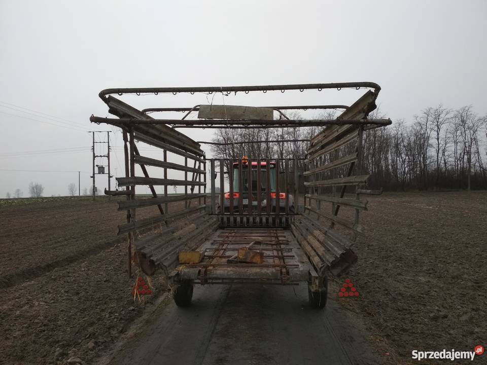 Przyczepa samozbierająca lubelskie Kocia Góra