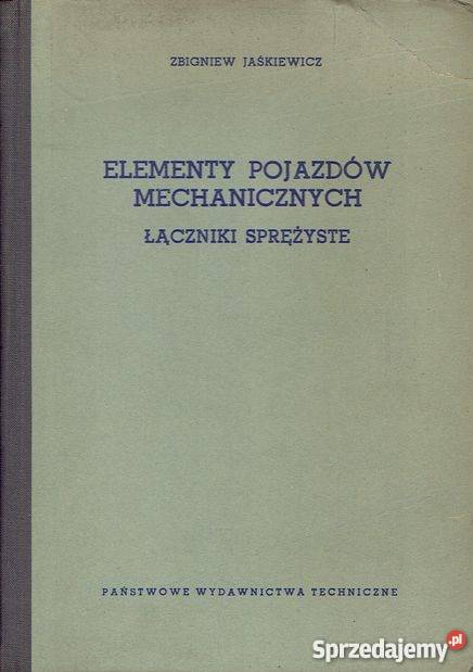 ELEMENTY POJAZDÓW MECHANICZNYCH łączniki Goleniów