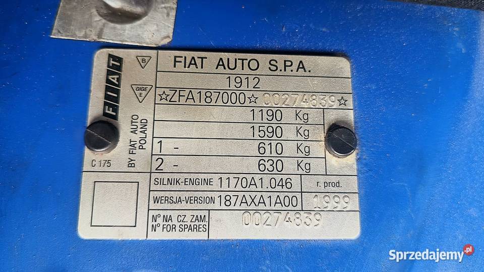 Fiat Seicento Young sprzedam