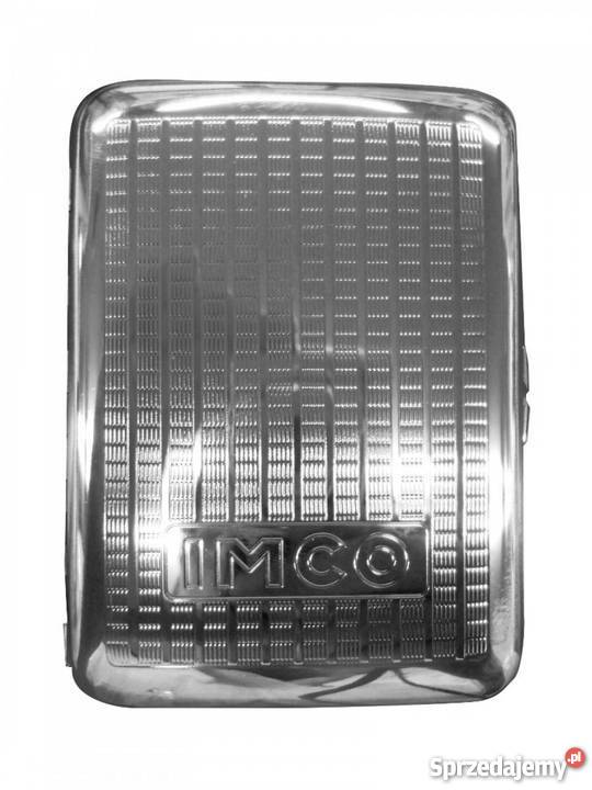 IMCO papierośnica metalowa elegancka chrom Gdańsk