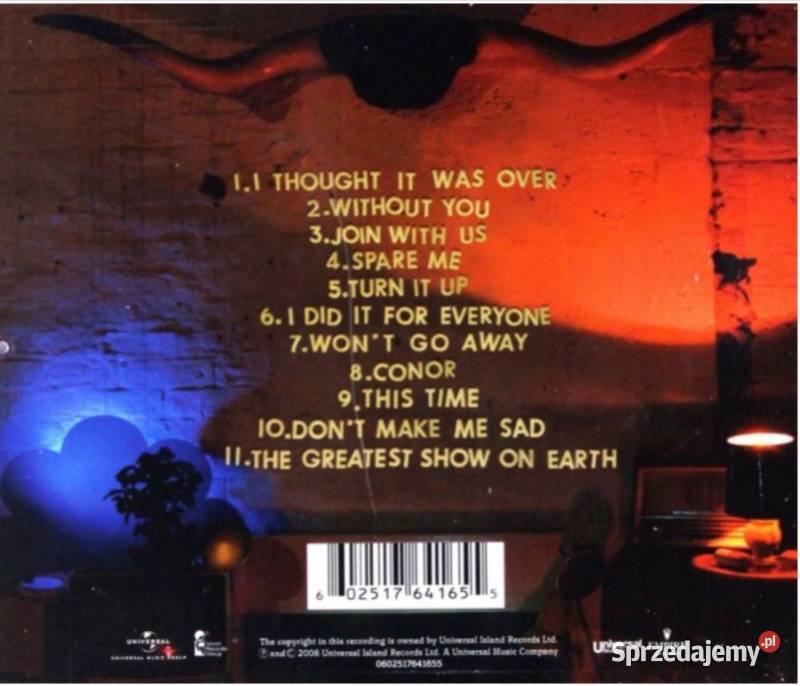 The Feeling Join With Us Polska CD Warszawa sprzedam