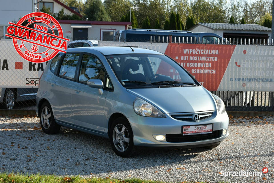 Honda Jazz 1.4i 83KM Manual GAZ 2008r. Climatronic Polecam II (2002-2008)