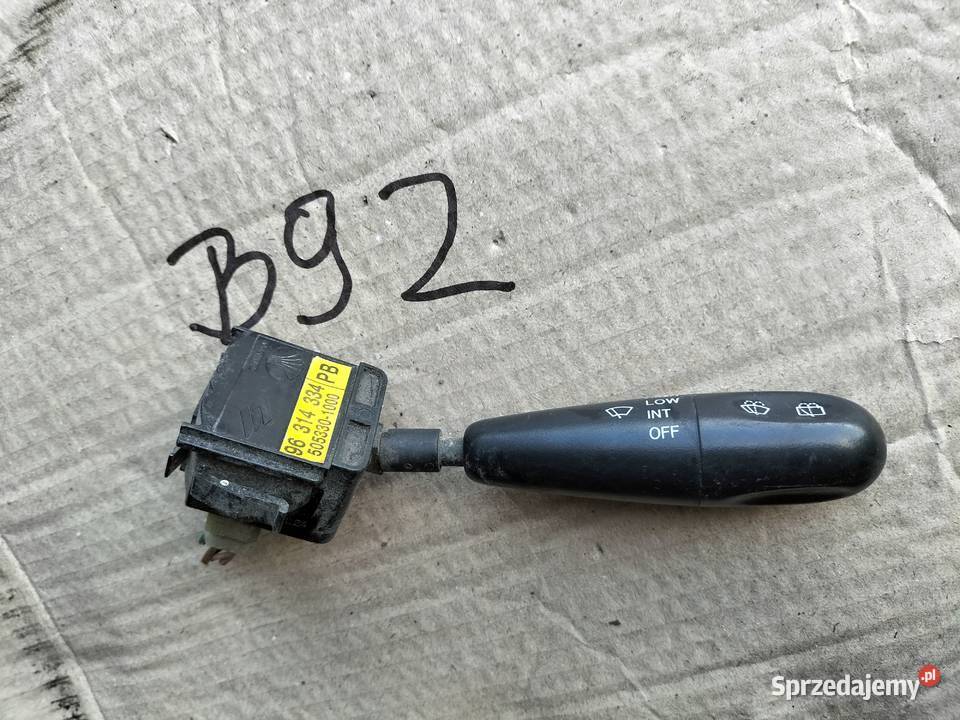 MANETKA PRZEŁĄCZNIK ZESPOLONY PAJĄK DAEWOO MATIZ Wyposażenie wnętrza Motoryzacja lubelskie