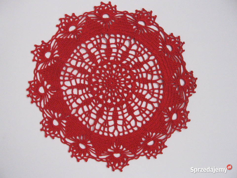 serwetka szydełkowa Ostrów Wielkopolski