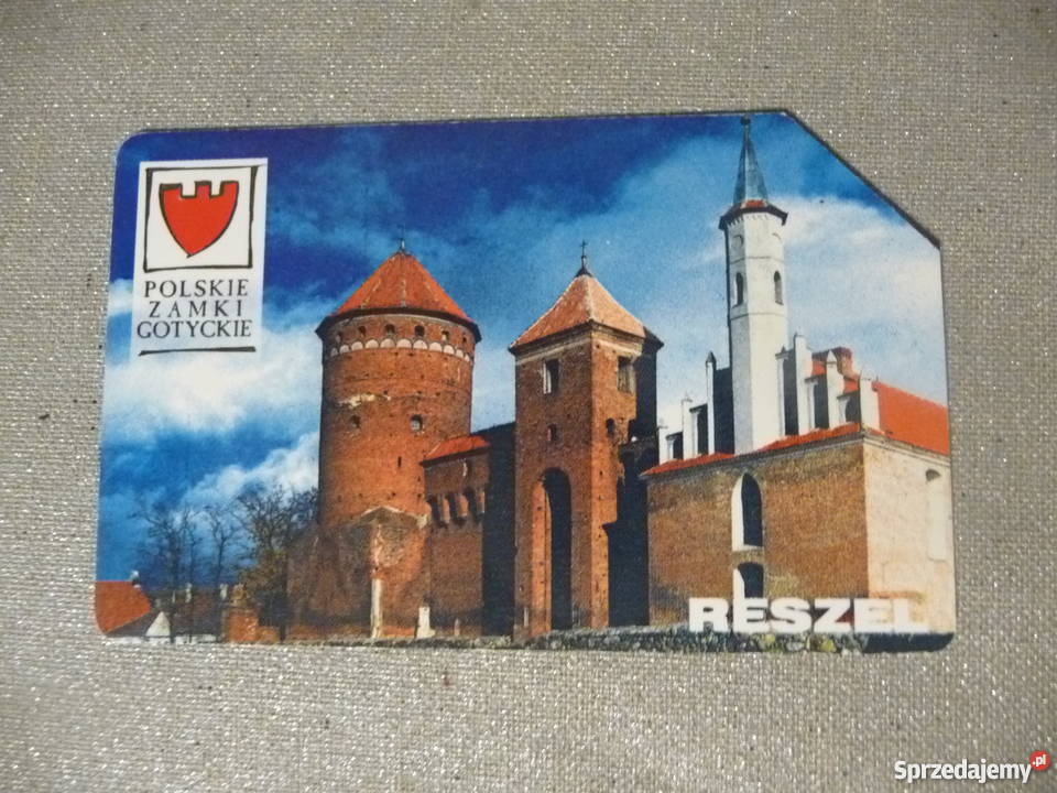 Polskie karty telefoniczne Zamki Gotyckie Warmii Poznań sprzedam