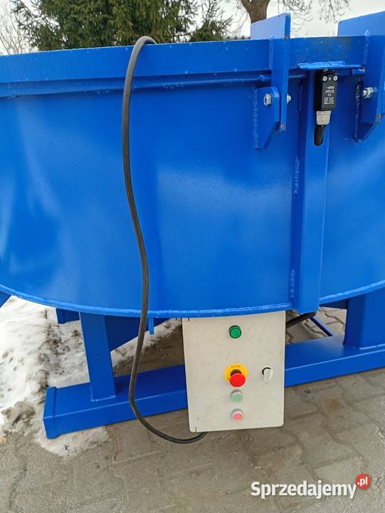 Betoniarka planetarnamikser elektryczna 1000L nie Łowicz