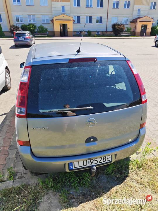 Opel Meriva 2005 16b 172 Rok produkcji 2005 lubelskie Biała Podlaska sprzedam