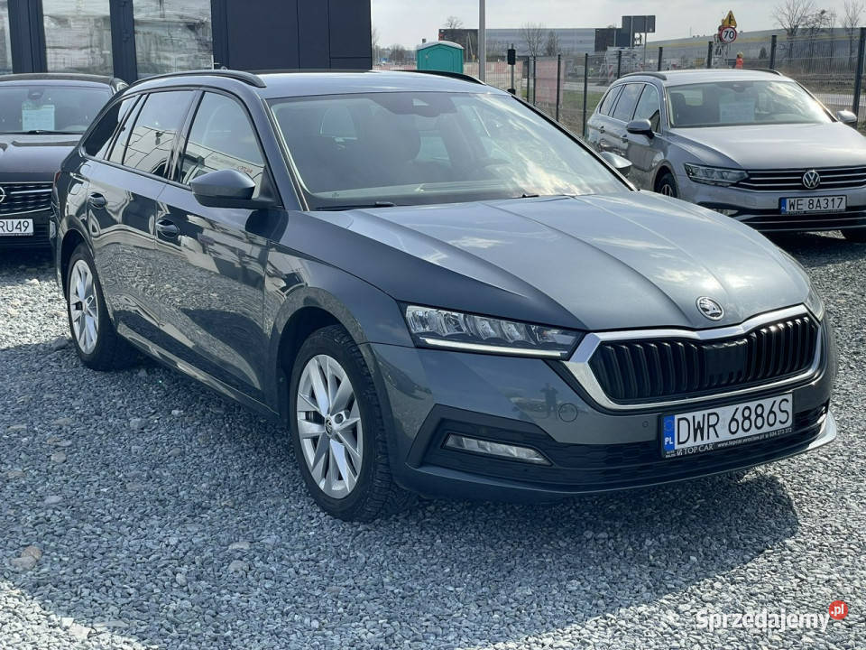 koda Octavia 20TDi 115 2021 Ambition Salon nowy relingi dachowe Wojkowice