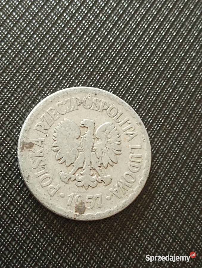 Sprzedam czwarte 1 zl 1957 r bzm Chełm