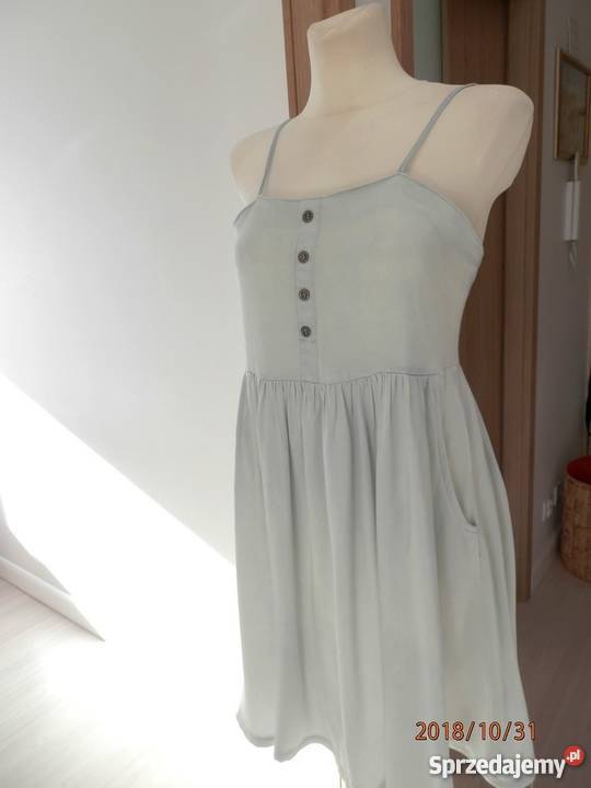 Sukienka Dżinsowa Jeansowa Błękitna sprzedam