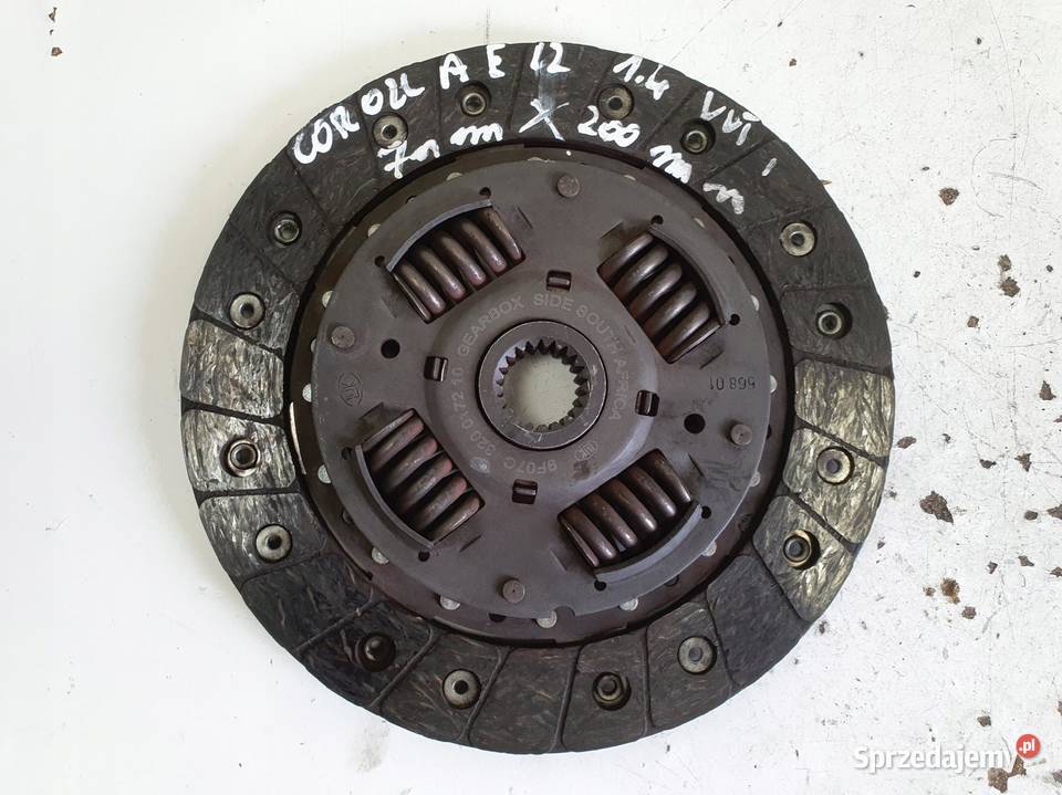 Toyota Corolla E12 14 VVTI DOCISK TARCZA Chełm