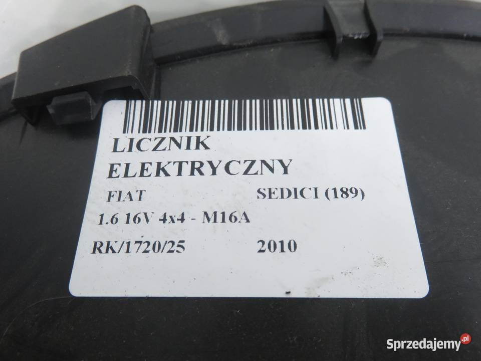 LICZNIK FIAT SEDICI 189 16 16V 3411055L20 Liczniki i zegary małopolskie