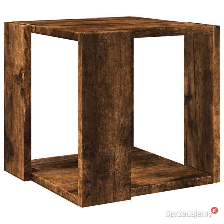 Stolik kawowy przydymiony dąb 32x32x30 WM848147 Warszawa