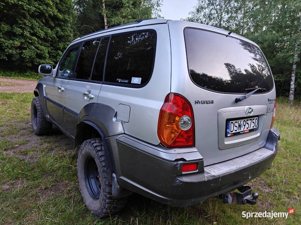 Hyundai terracan 29 TDI Lift zawieszenia stalowy Rok produkcji 2002 Boguszów-Gorce