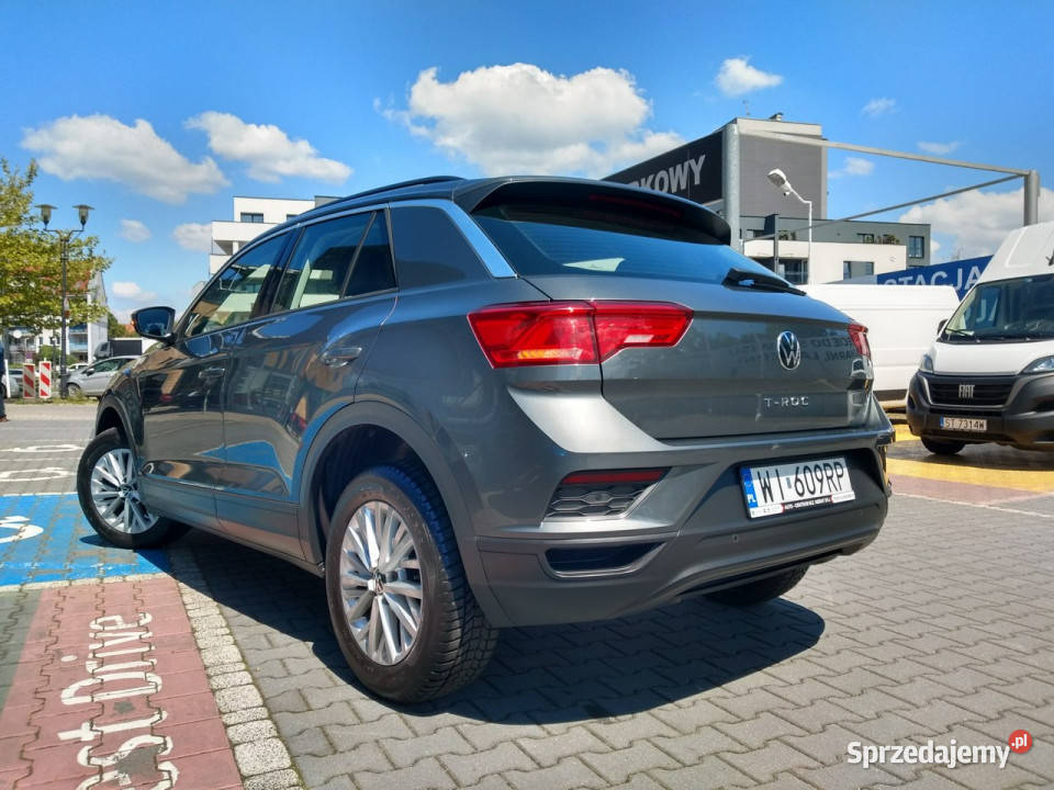 Volkswagen TRoc 10 TSI 110 klimatyzacja czujniki gniazdo USB Tychy