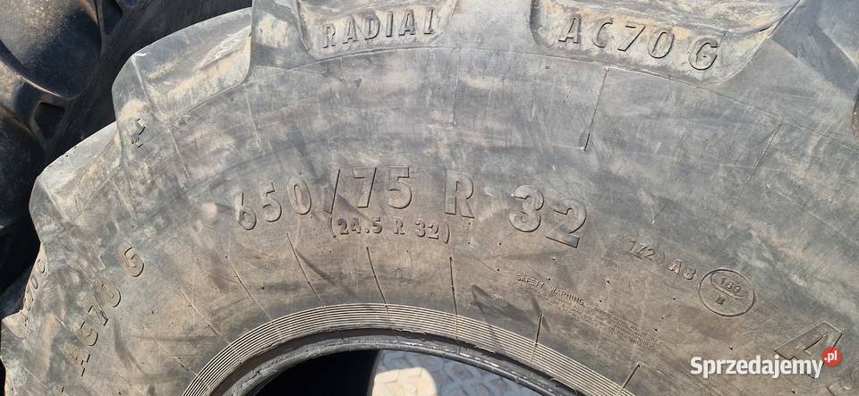 65075r32 245r32 245l32 Continental tyrex 80 Opony rolnicze Nowe Miasto Lubawskie
