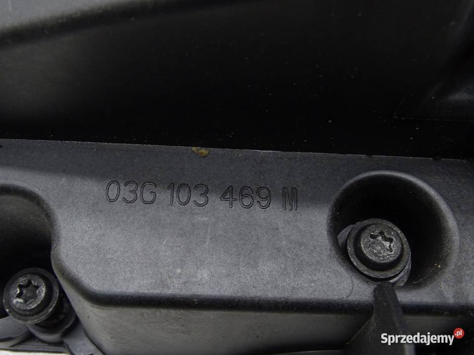 POKRYWA OBUDOWA ZAWORÓW BLS 03G103475D 19 TDI Części samochodowe